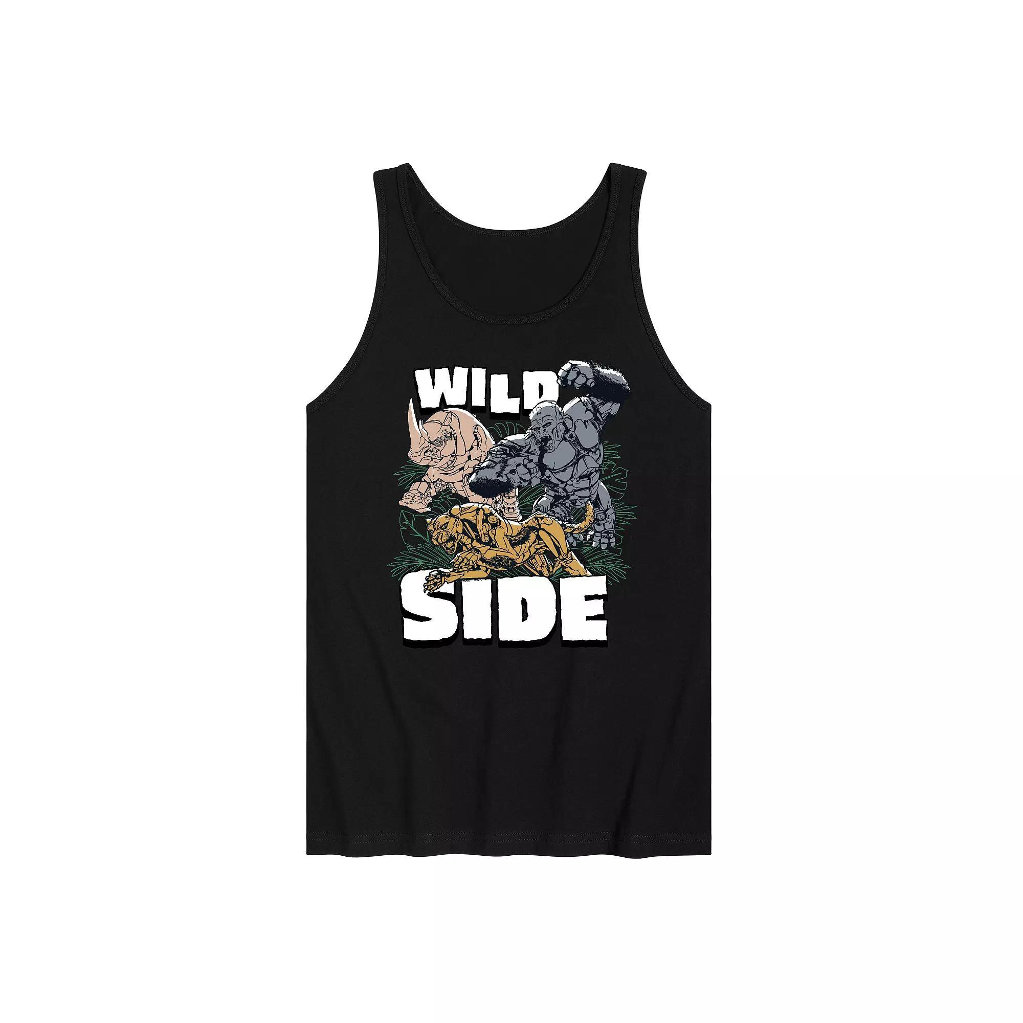 Mens Transformers Wild Side Graphic Tank Top Product Image