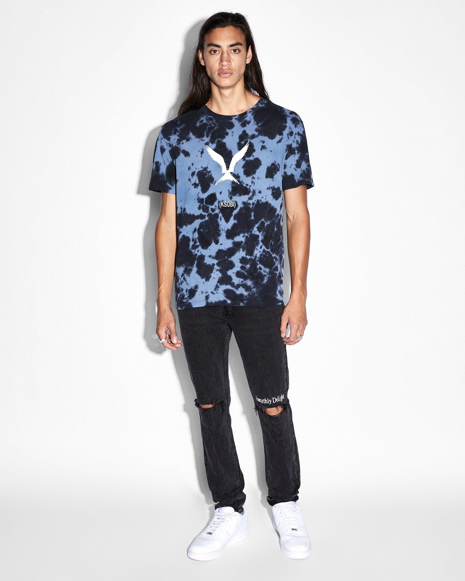 EUPHORIC KASH SS TEE TEAL DYE Male Product Image