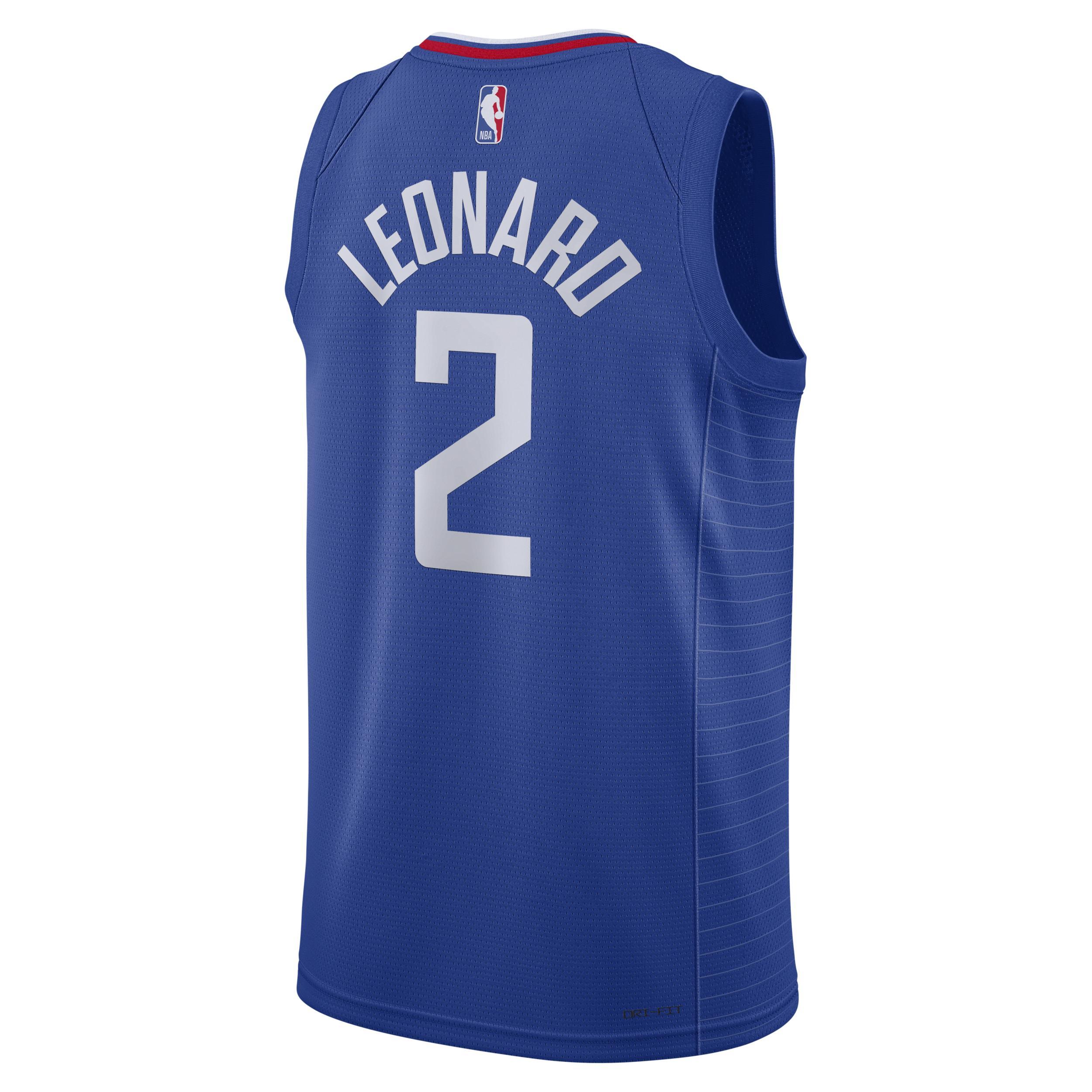 Unisex Nike Kawhi Leonard Royal LA Clippers Swingman Jersey - Icon Edition, Adult Unisex, Size: Small, Blue Product Image