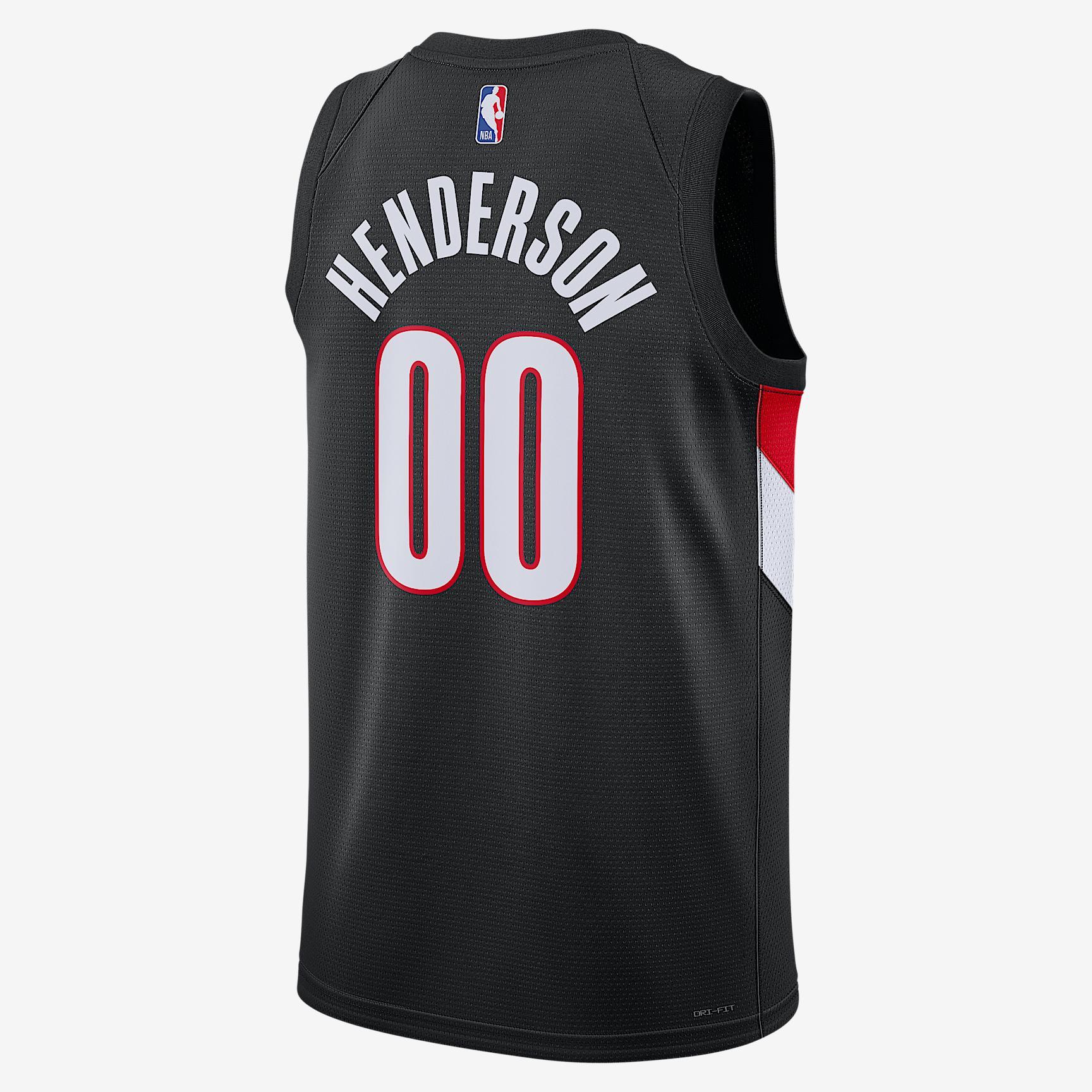 Scoot Henderson Portland Trail Blazers 2025/26 Icon Edition Men's Nike Dri-FIT NBA Swingman Jersey Product Image