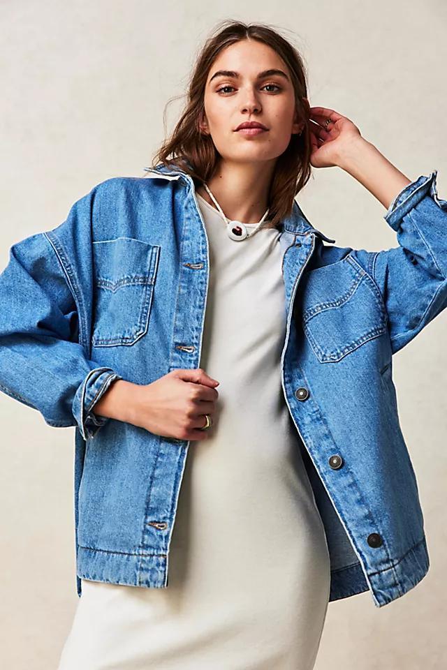 We The Free Madison City Denim Jacket Product Image