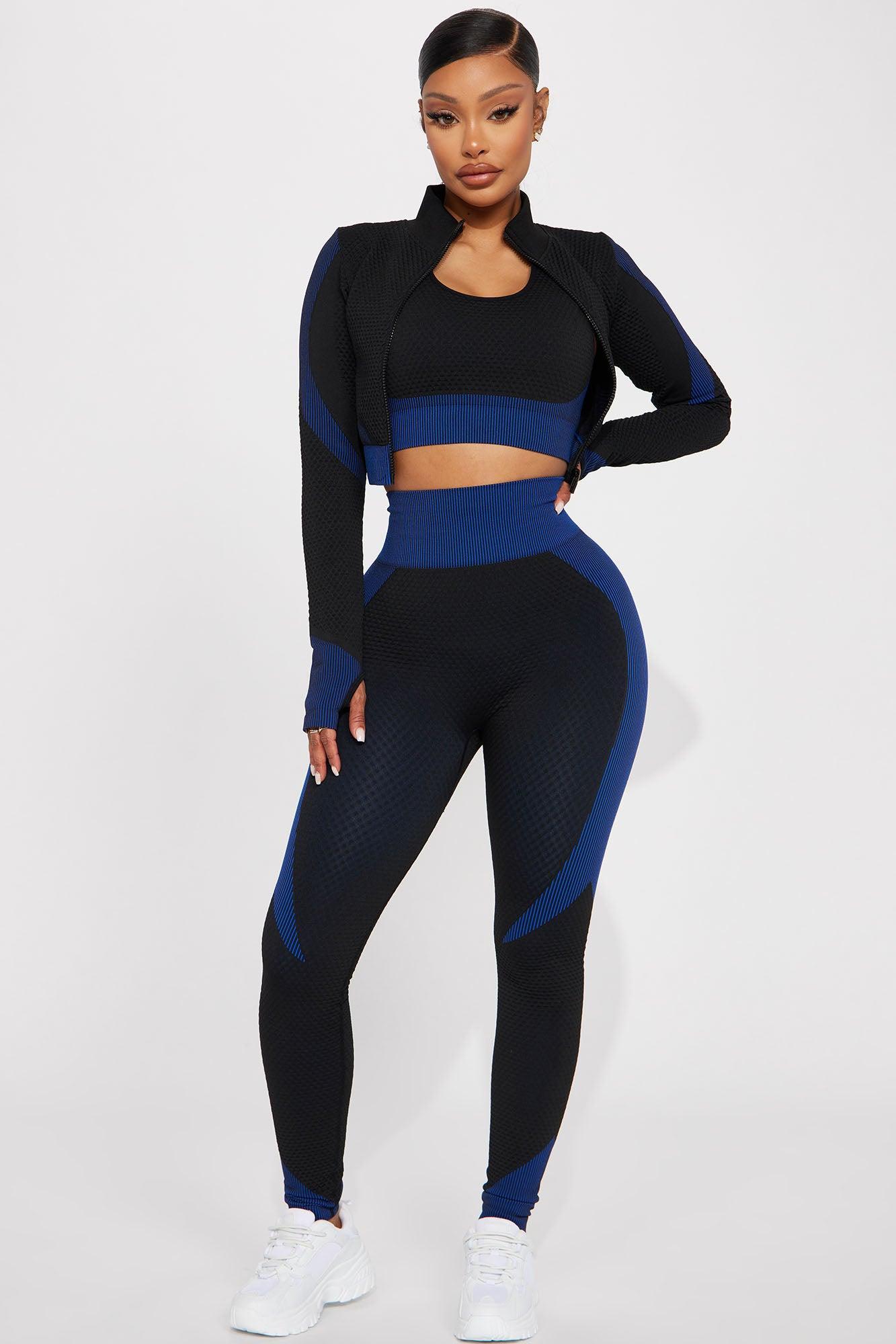 Speed Cycle Seamless Active Jacket - Blue/combo Product Image