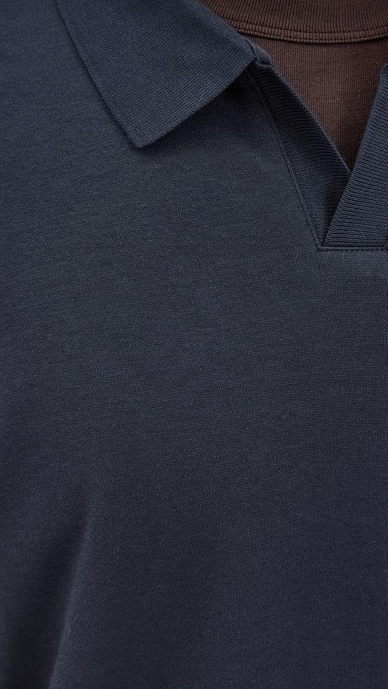 Vince Milano Long Sleeve Johnny Collar Sweater | Shopbop Product Image