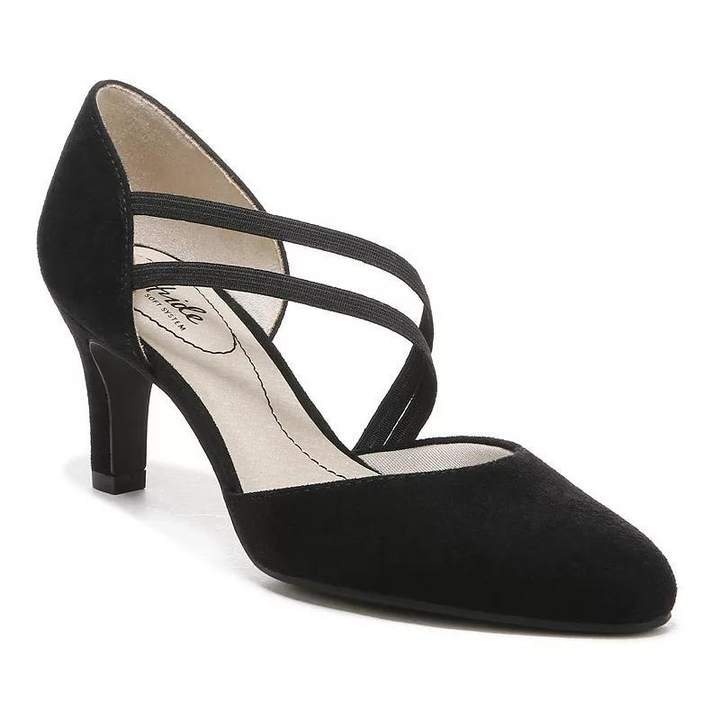 LifeStride Grace Womens Strappy Pumps Brown Milk Product Image