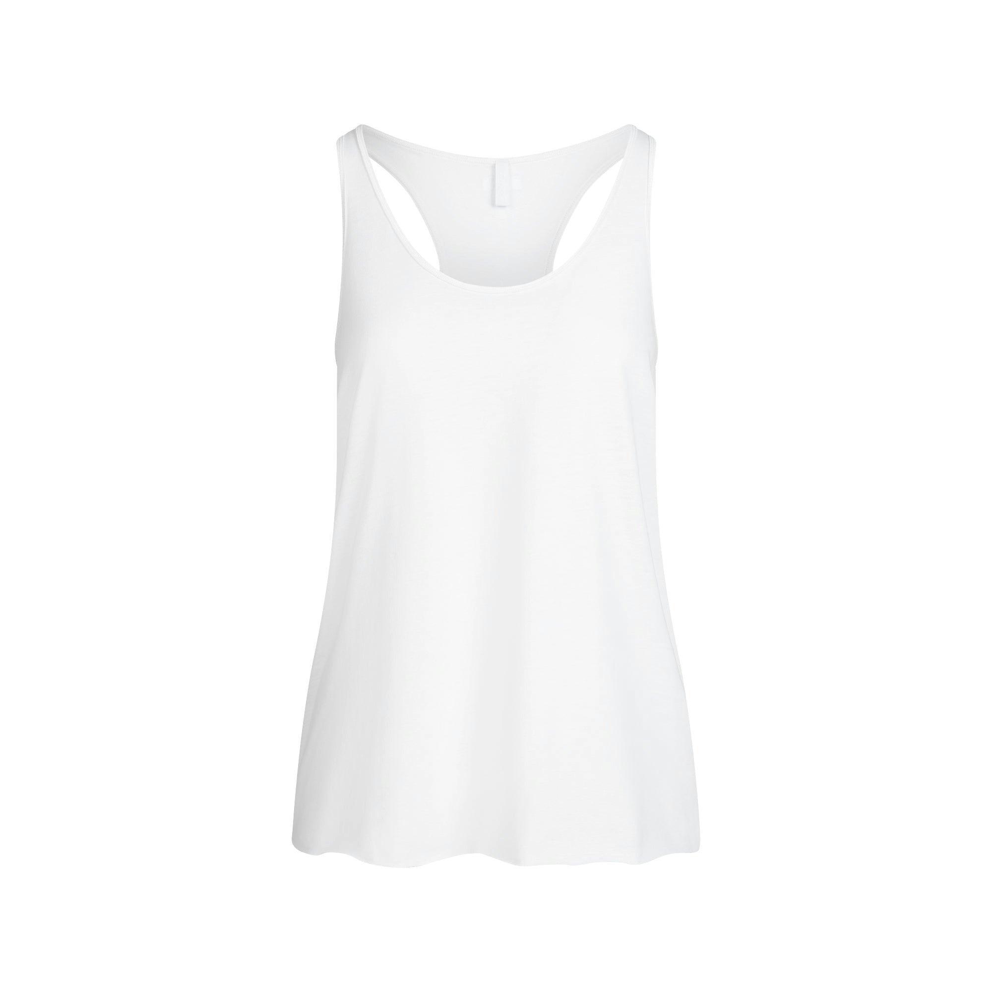 RELAXED TEES RACERBACK TANK | SNOW Product Image