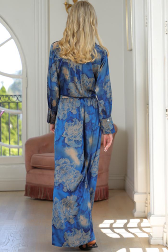 Floral Palazzo Pant with Elastic Waistband Product Image