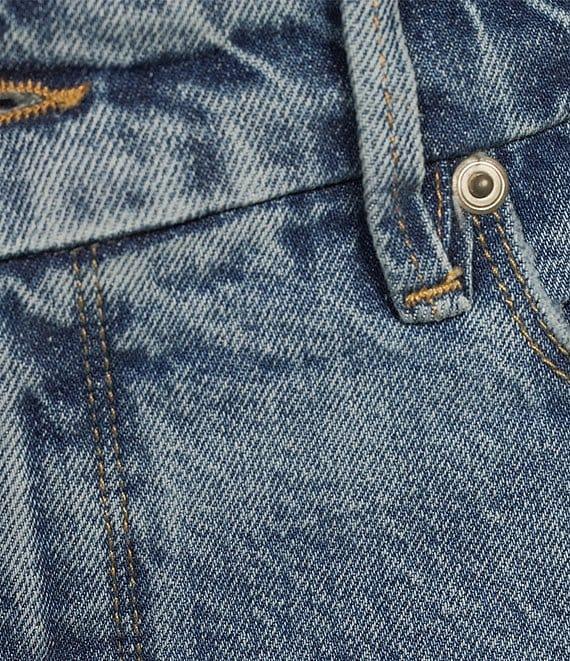 Good American Good Classic Mid-Rise Slim Straight Jeans Product Image