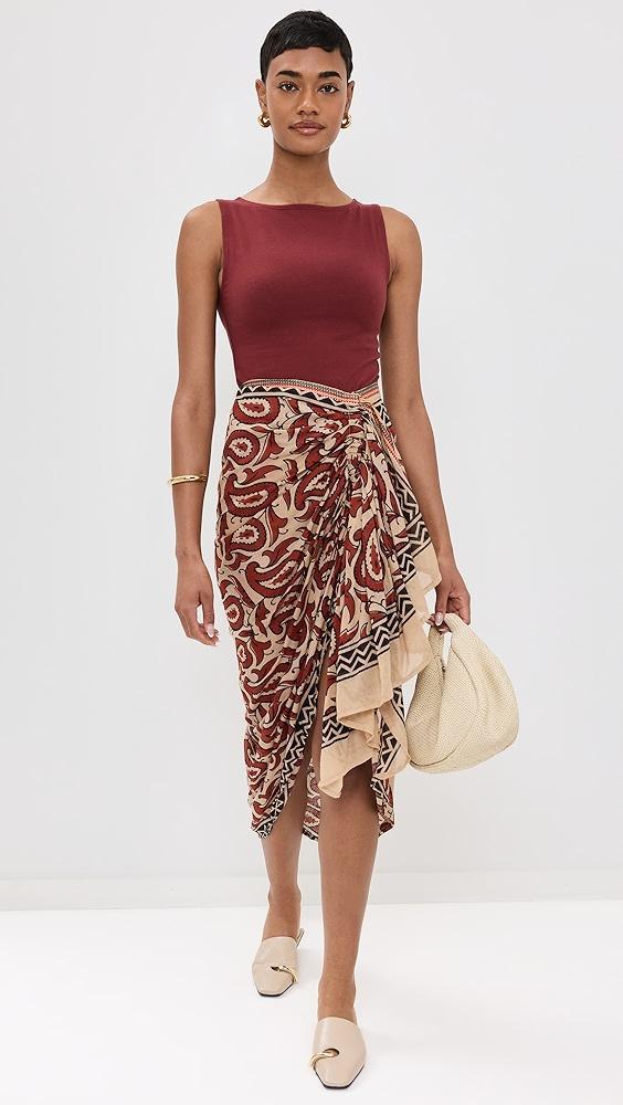 Guadalupe Design Ashi Pareo Skirt | Shopbop Product Image