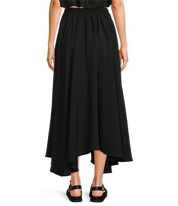 Blu Pepper Box Pleated Coordinating Midi Skirt Product Image
