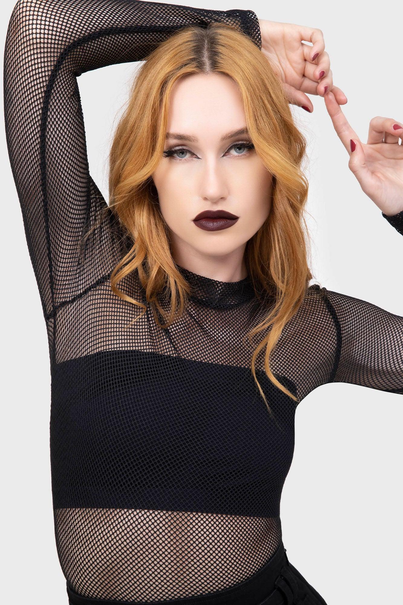 Planetary Party Mesh Top Female Product Image