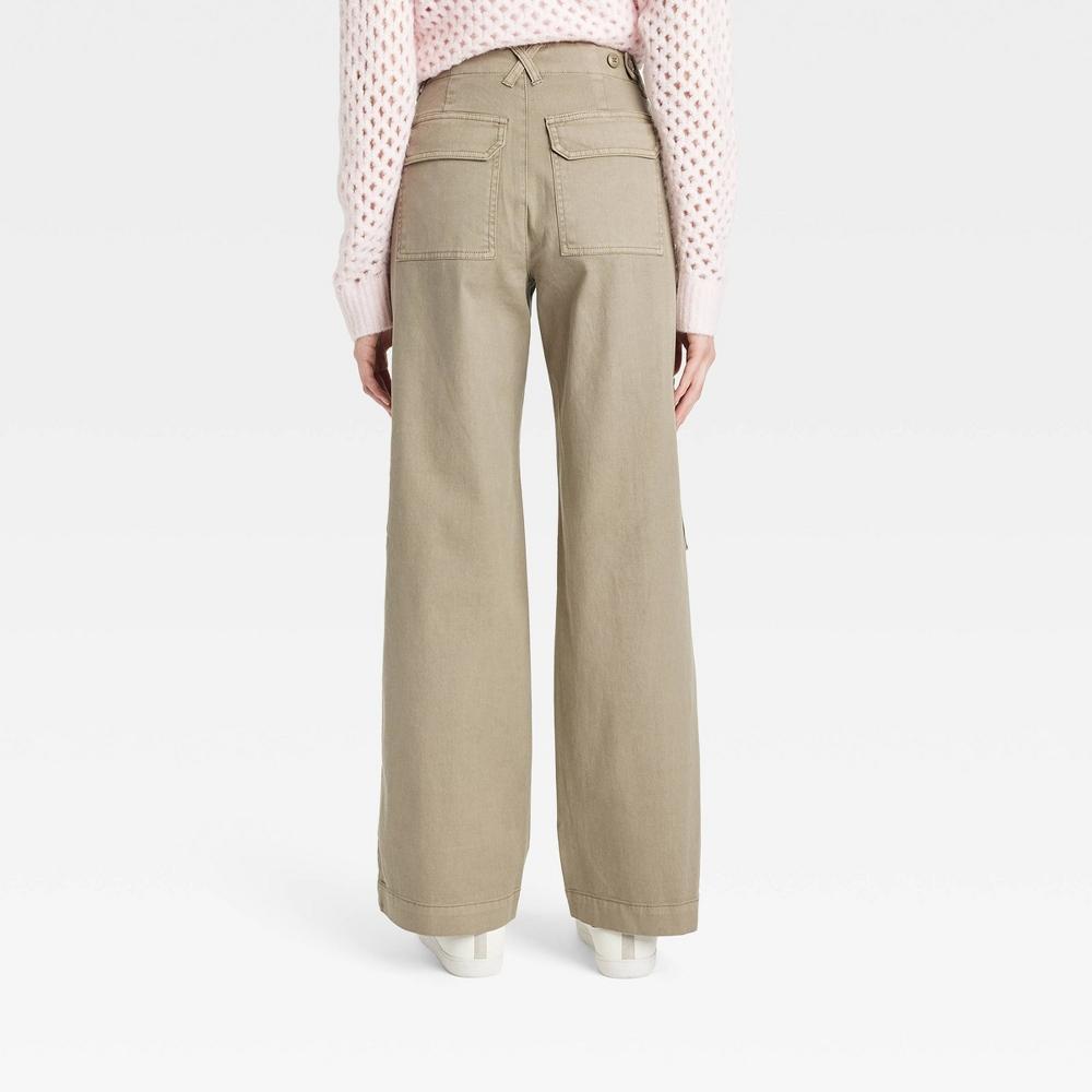 Women's Mid-Rise Utility Cargo Pants - Universal Thread™ Product Image