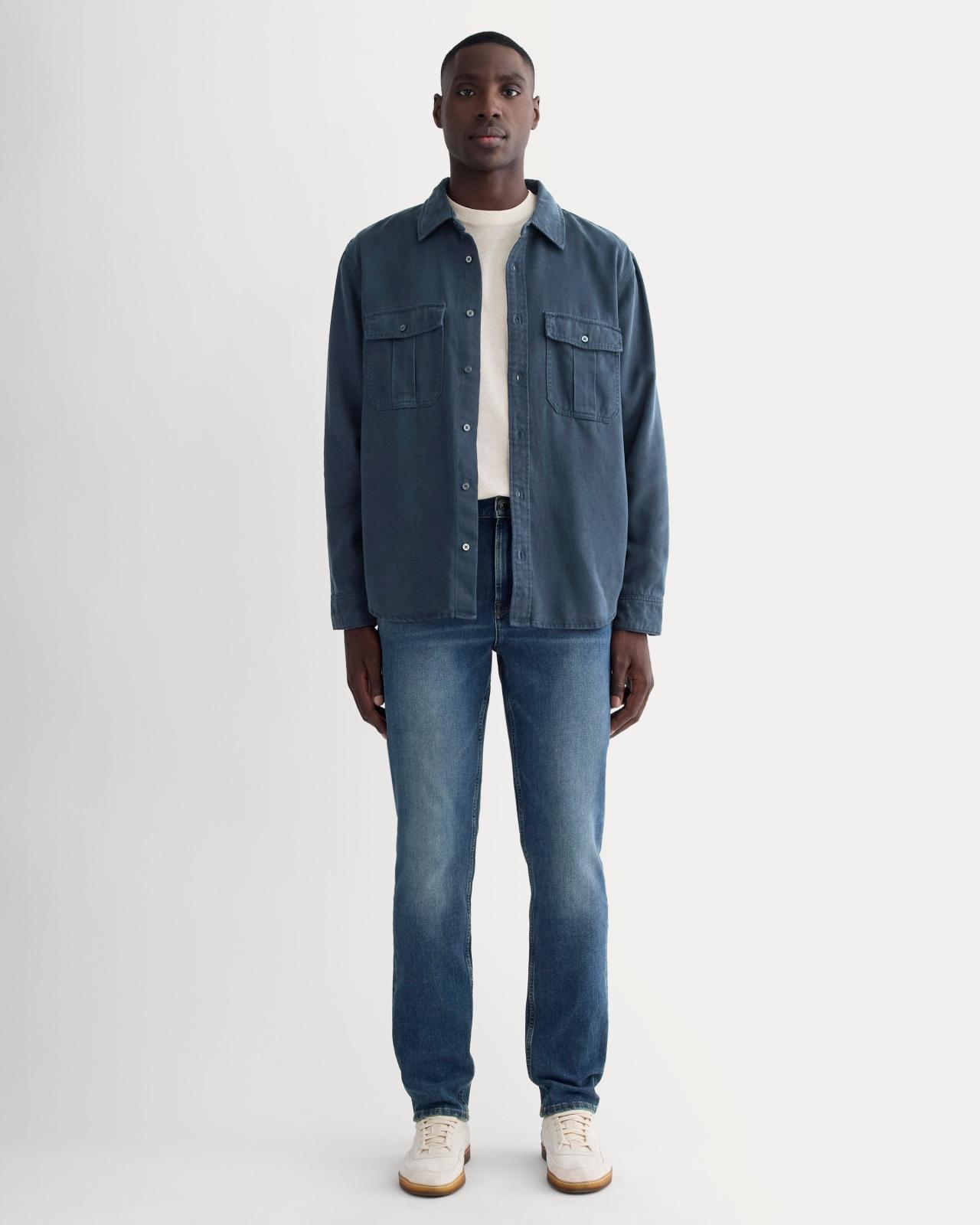 The Relaxed 4-Way Stretch Organic Jean | Uniform Product Image