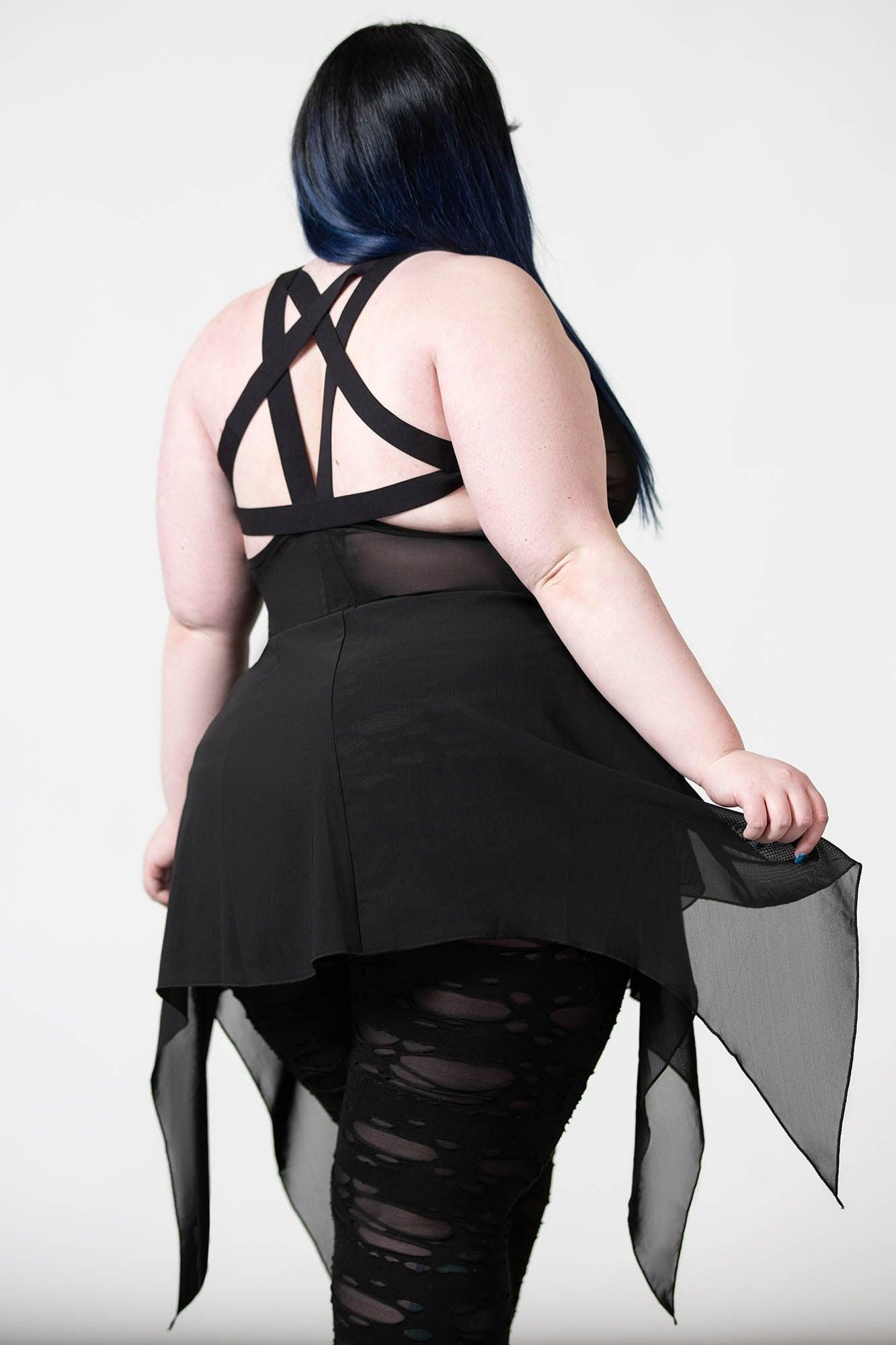 Lilith's Blood Mesh Tunic Vest Female Product Image