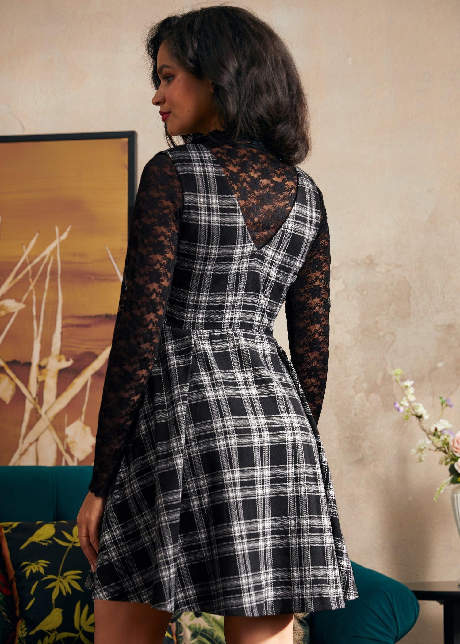 Cute as a Nutmeg Fit & Flare Dress Product Image