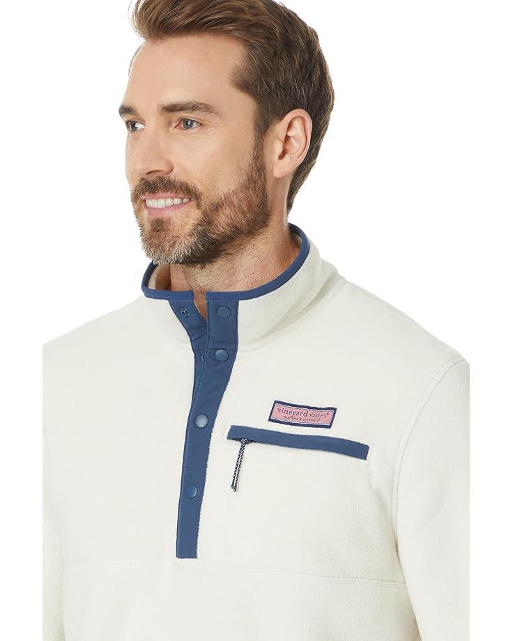 Men's Vineyard Vines Harbor Fleece Quarter-Snap Product Image