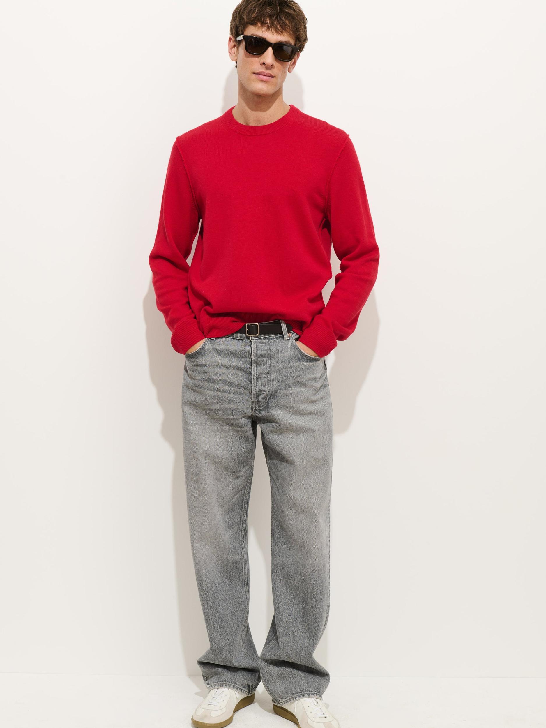 AM Relaxed Straight 5 Pocket Jean Product Image