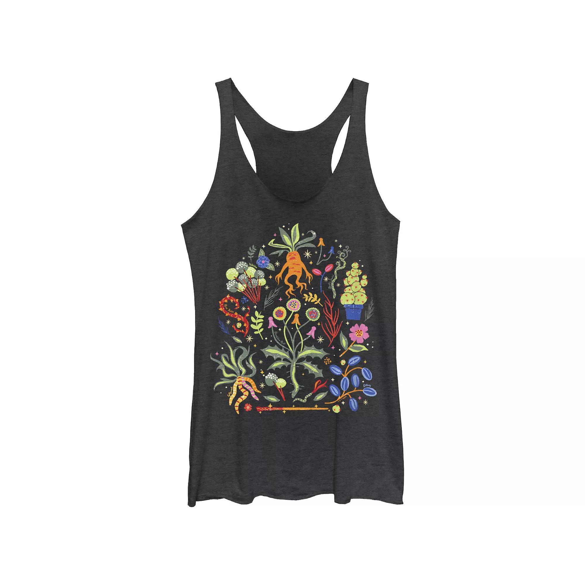 Juniors' Harry Potter Slytherin Snake Racerback Tank Top, Girl's, Size: Large, Envy Product Image