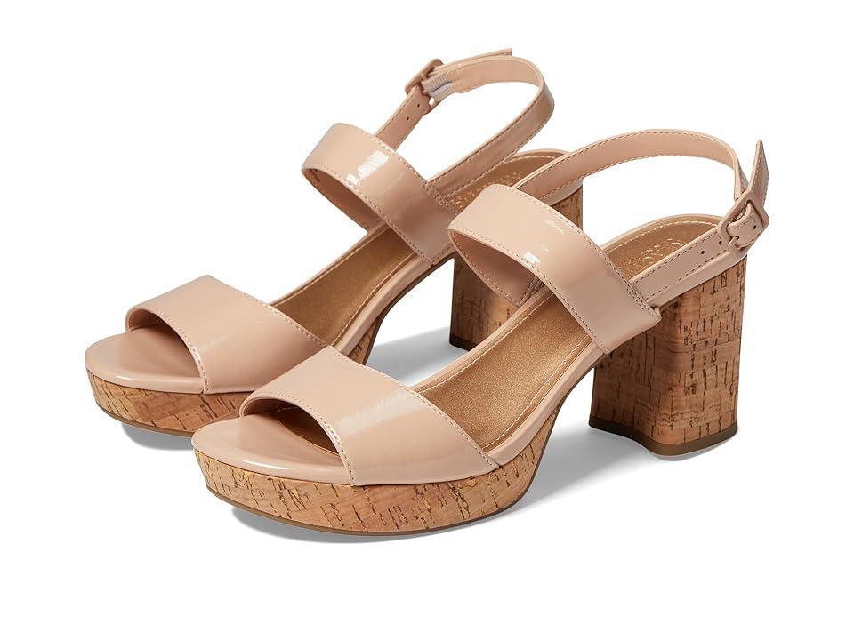 Kenneth Cole Reaction Reebeka (Latte Patent) Women's Shoes Product Image