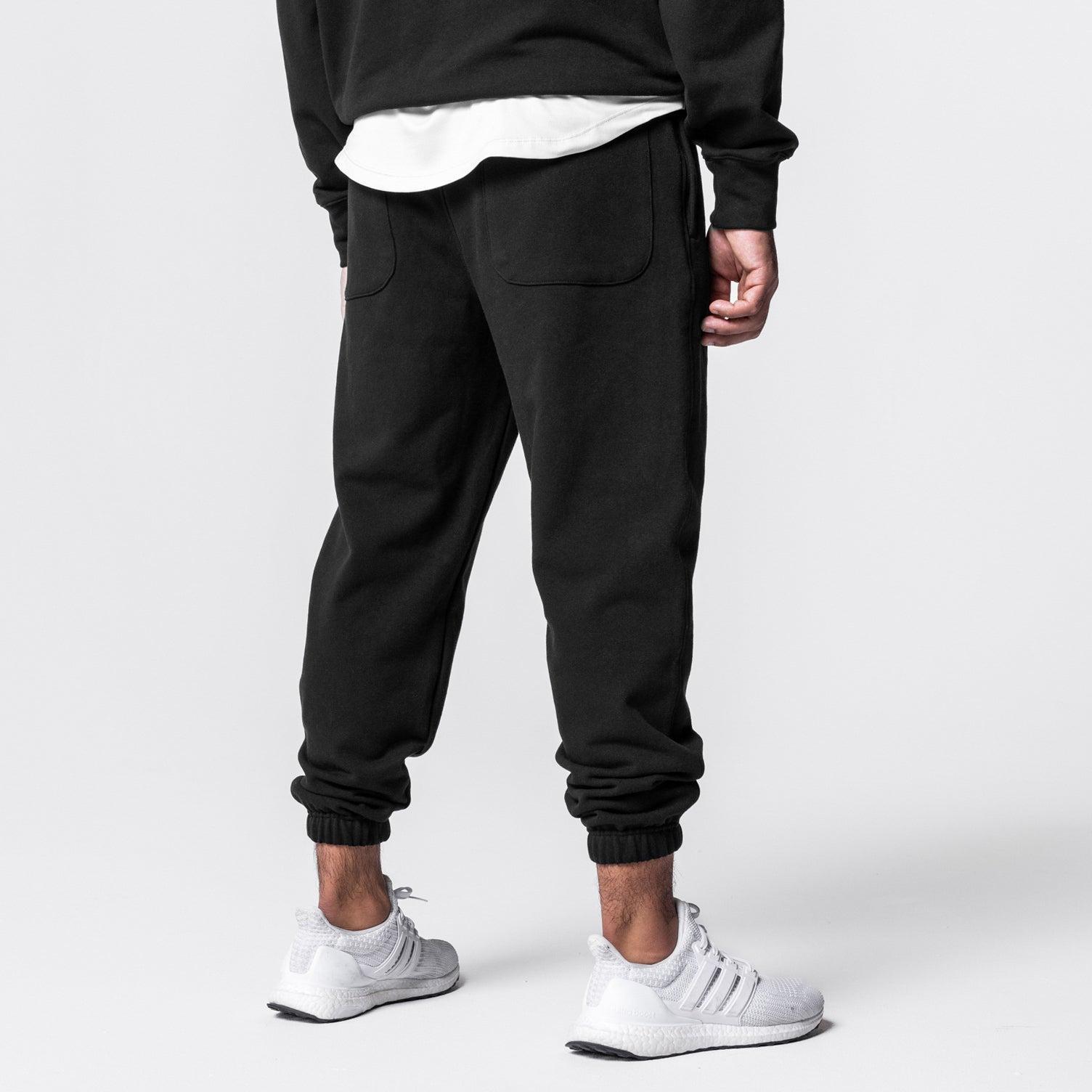 0655. Tech-Terry™ Oversized Sweats - Dusk Black Product Image