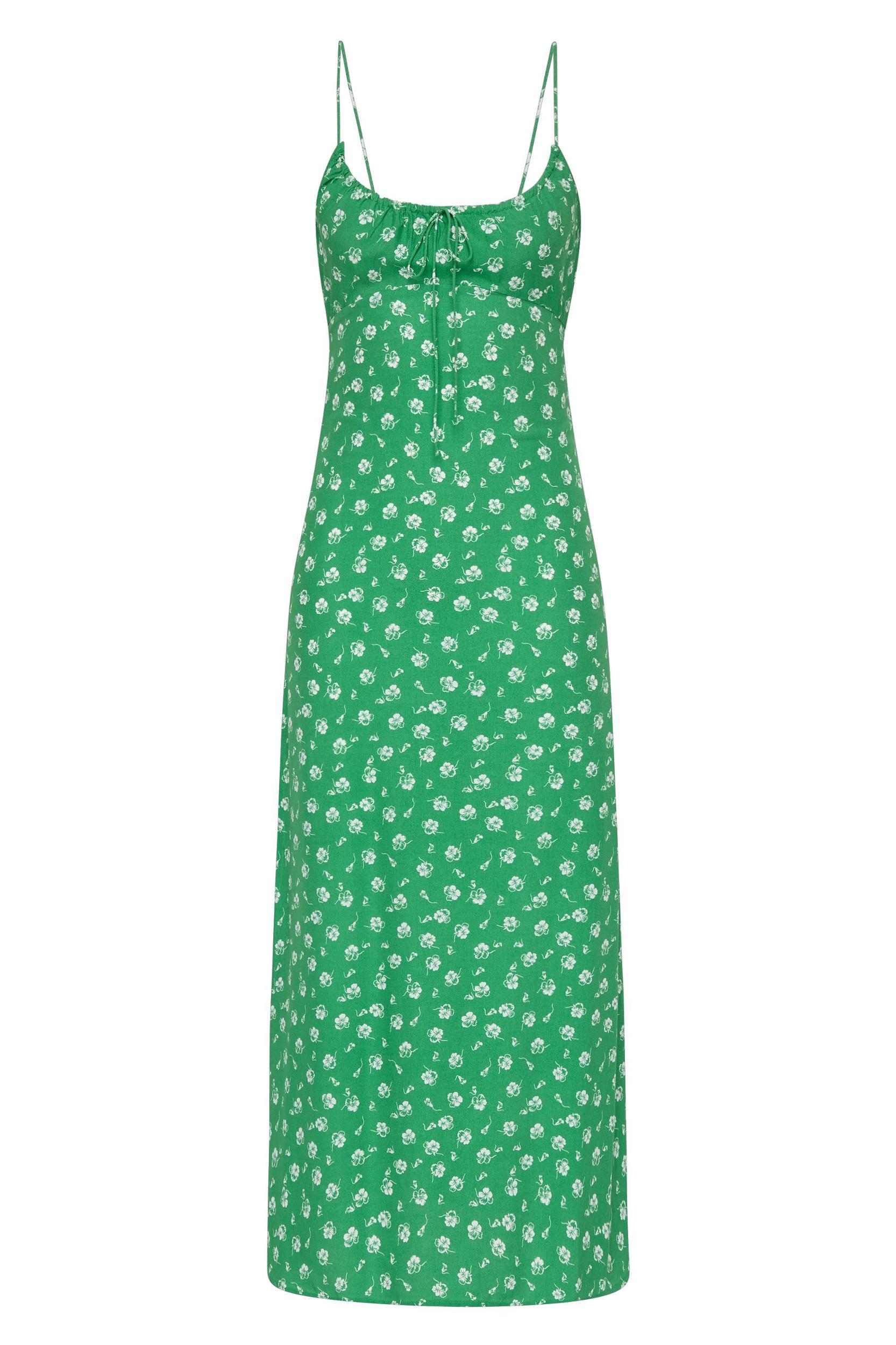 Pau Midi Dress Green Product Image