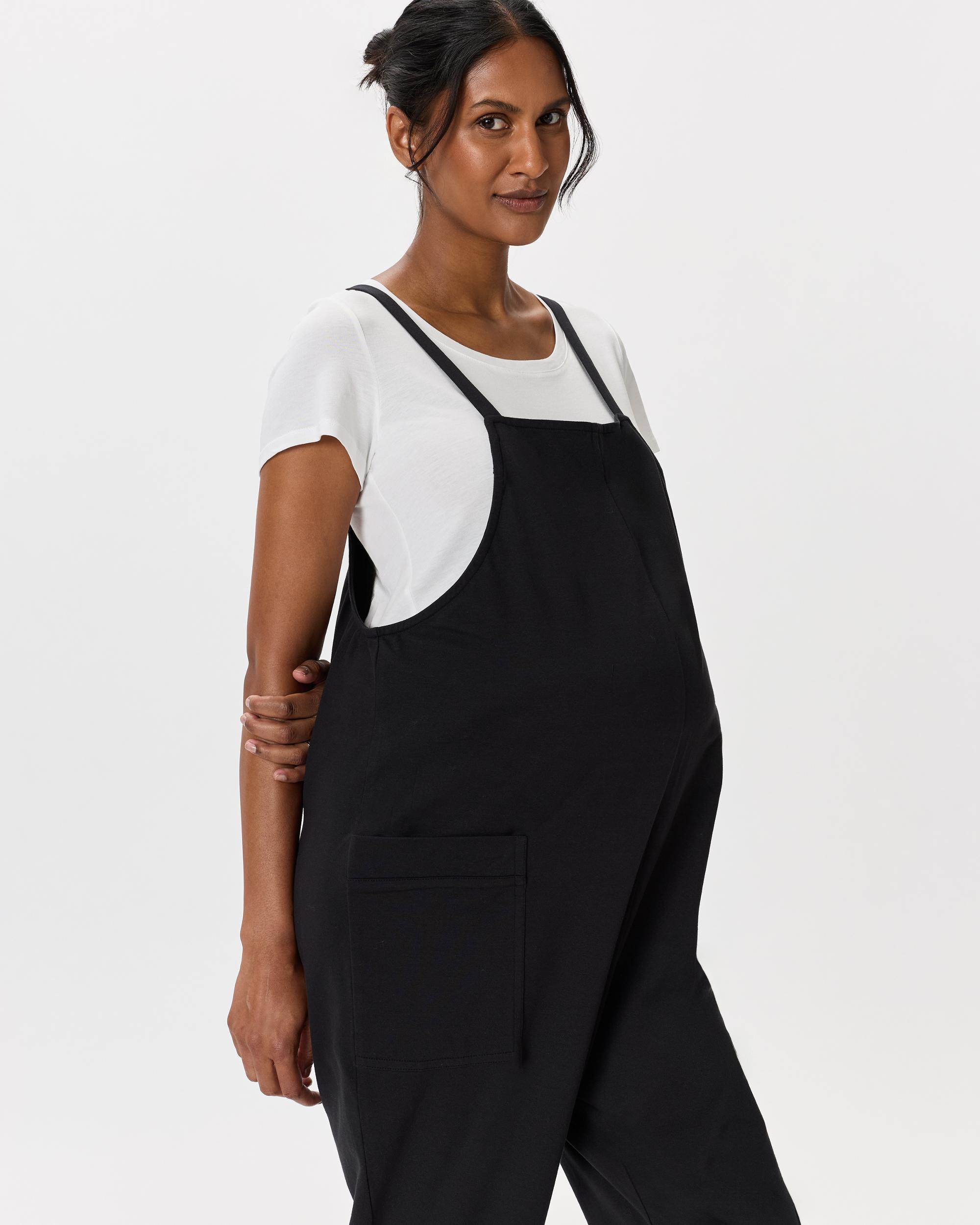 Quince | Women's Maternity Overalls Organic Cotton Product Image