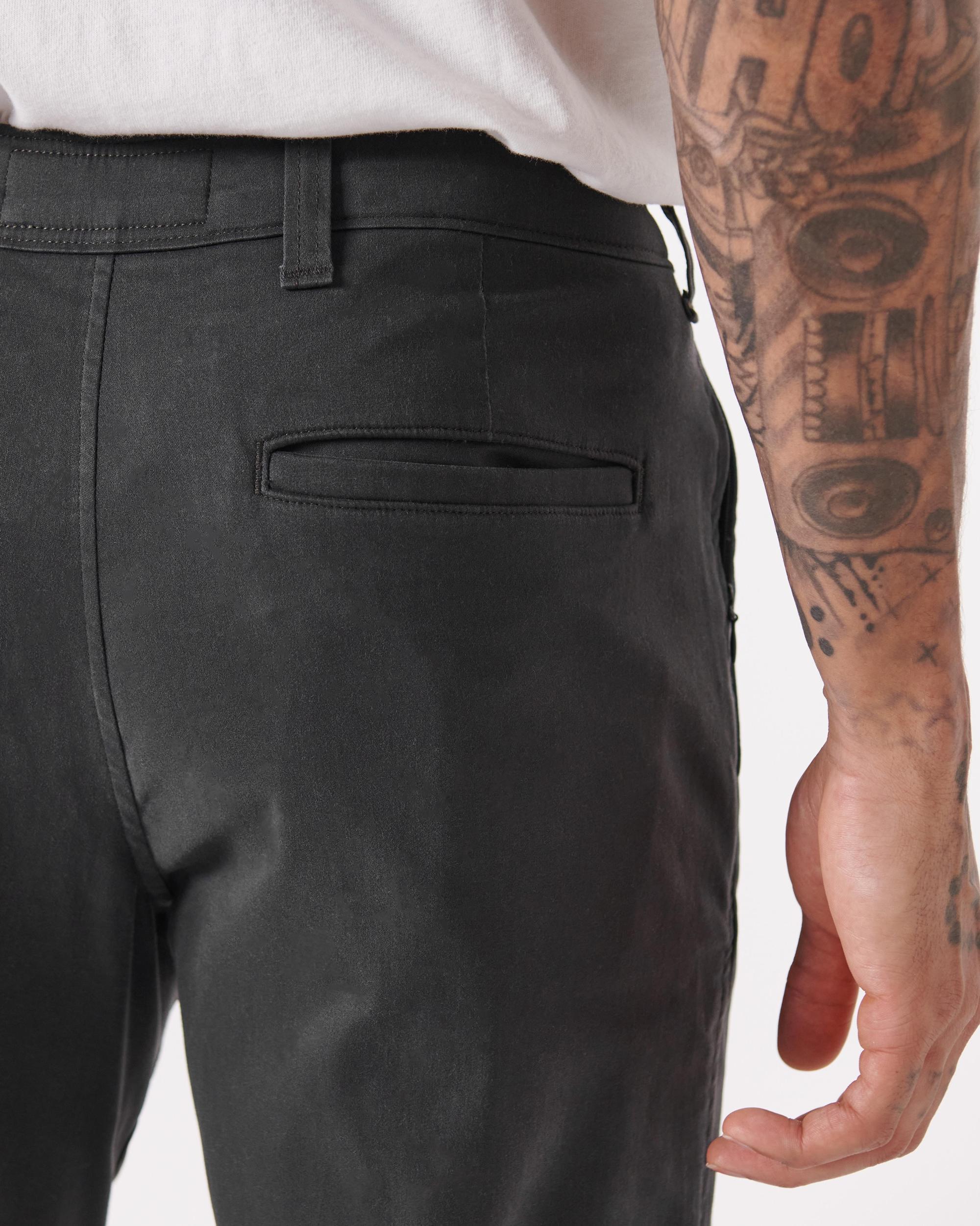 Mens Sequined Monogram Denim Pants Product Image