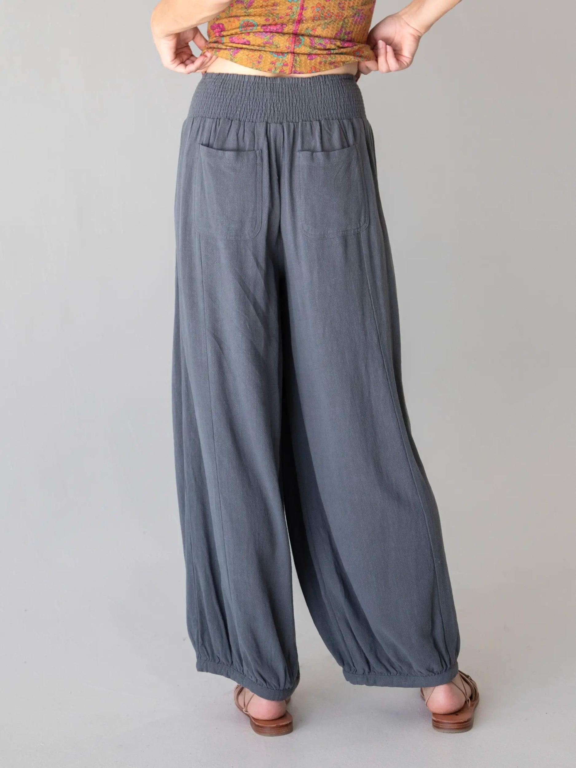 Around The Town Pant - Dark Blue Grey Product Image