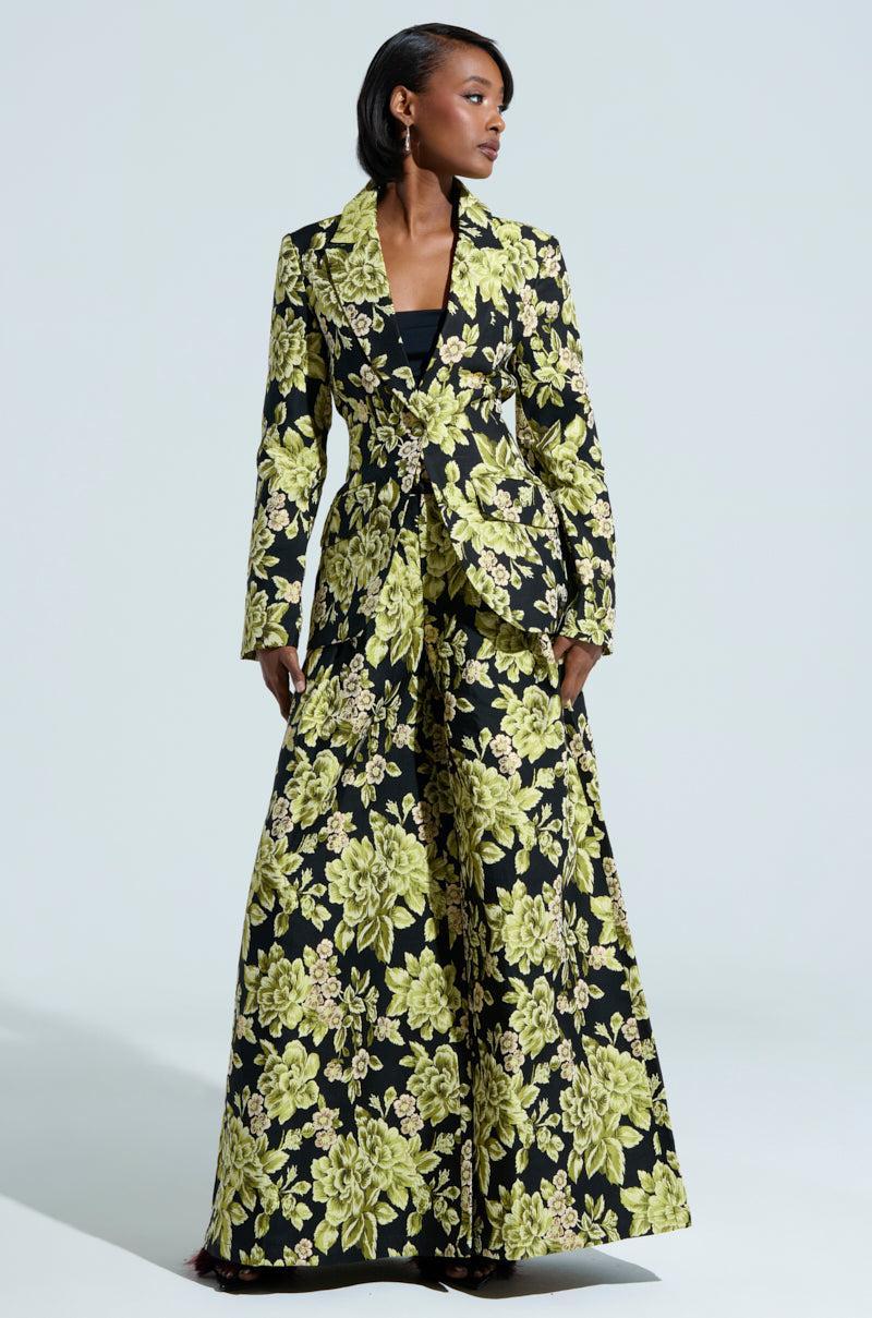 BUY MYSELF FLOWERS BROCADE BLAZER Product Image