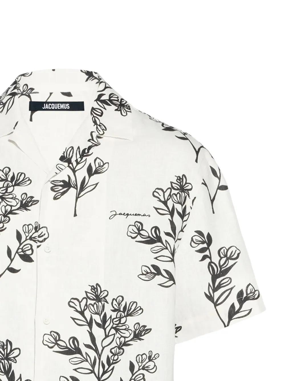 La Chemise Jean floral-print shirt Product Image