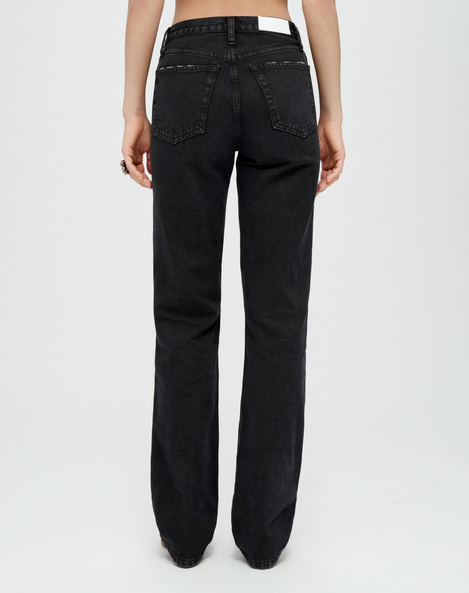 High Rise Loose -  Washed Black Product Image