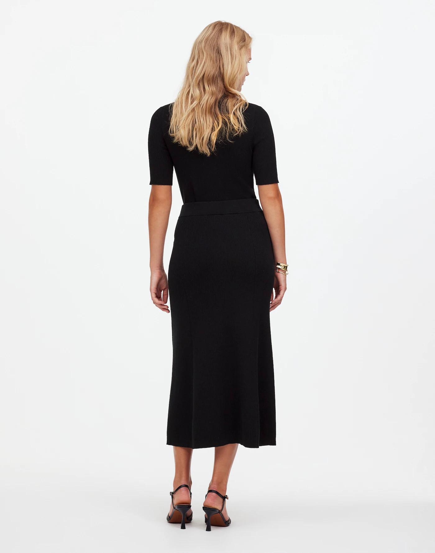 Merino Wool-Blend Maxi Skirt Product Image