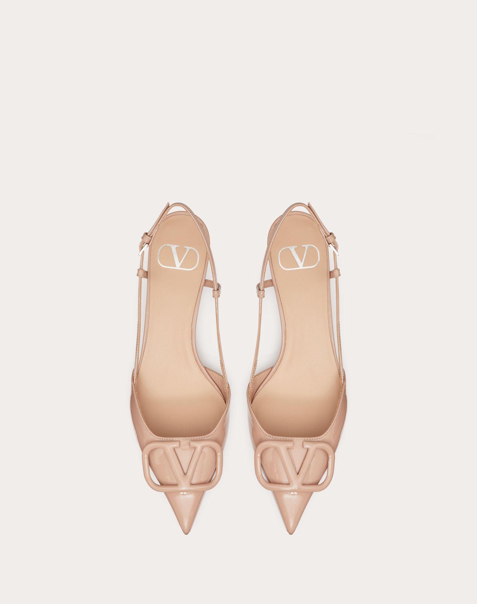Vlogo Signature Patent Leather Slingback Pump 40Mm / 1.6 In. Product Image