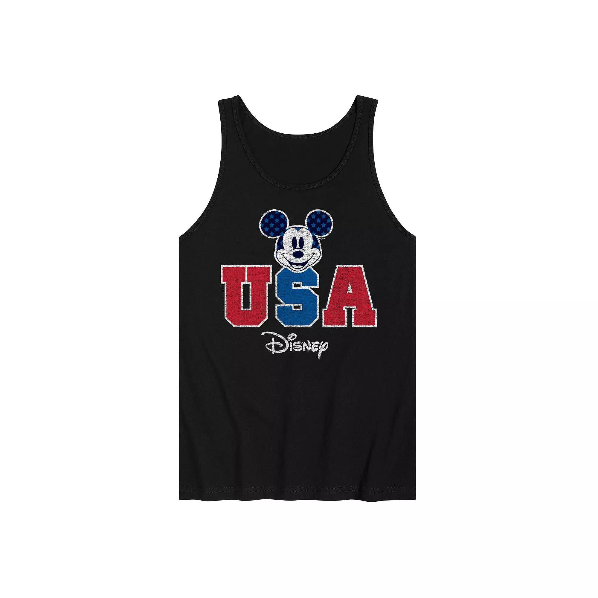 Disneys Mickey Mouse Mens USA Tank Top Product Image