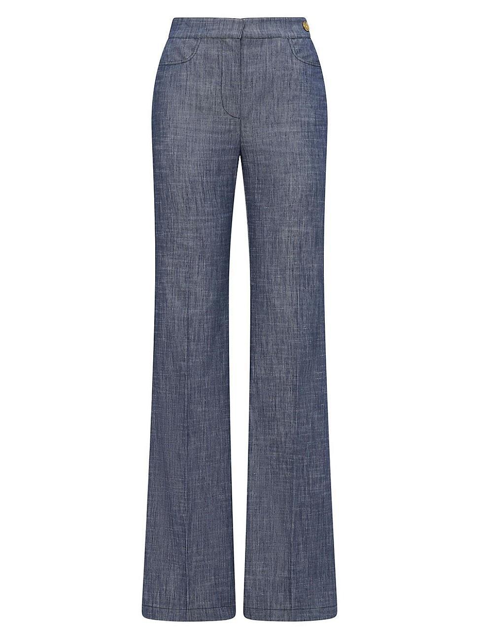 Womens Tonne High Rise Flared Trousers Product Image