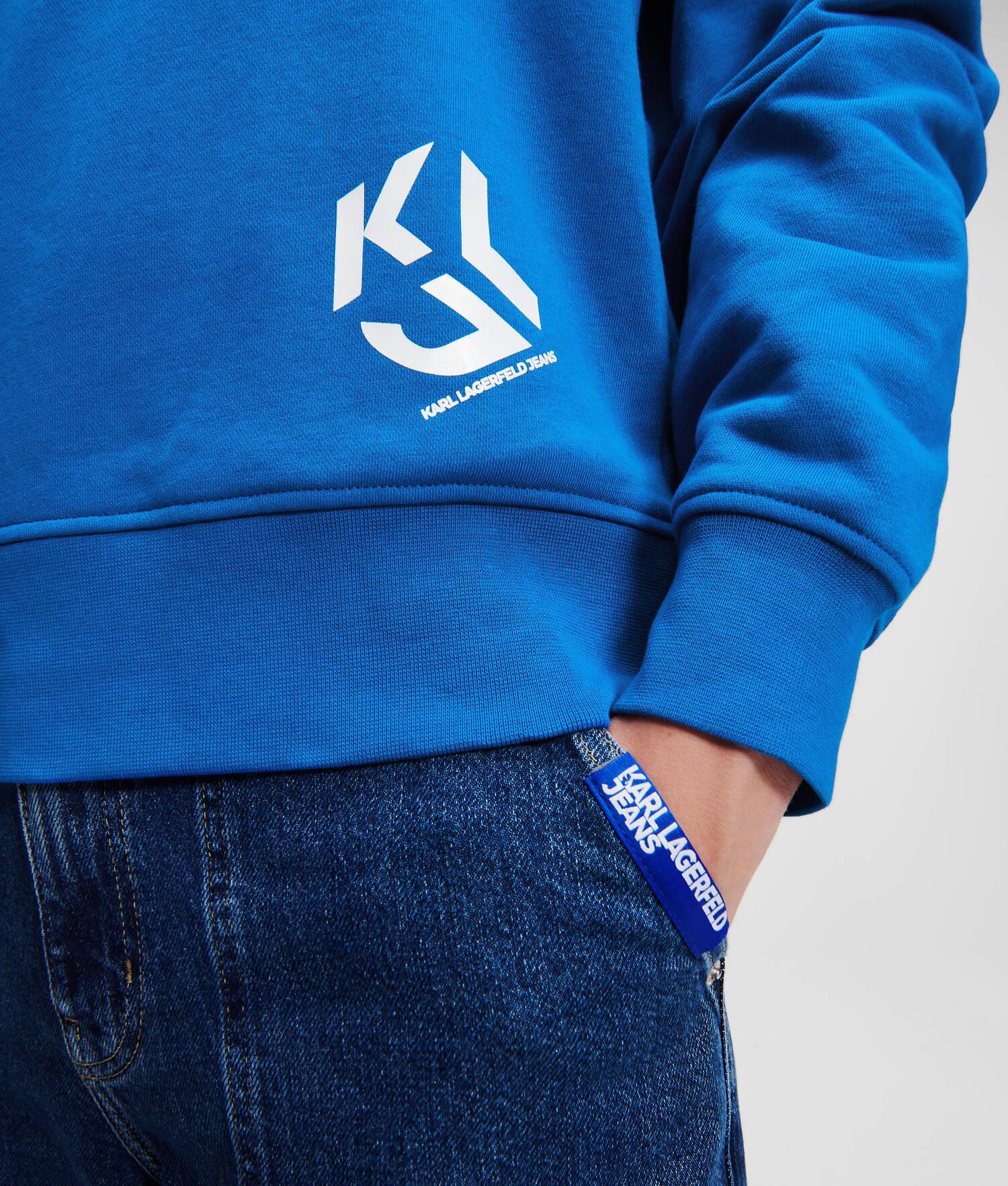 KLJ MONOGRAM GRAPHIC SWEATSHIRT Product Image