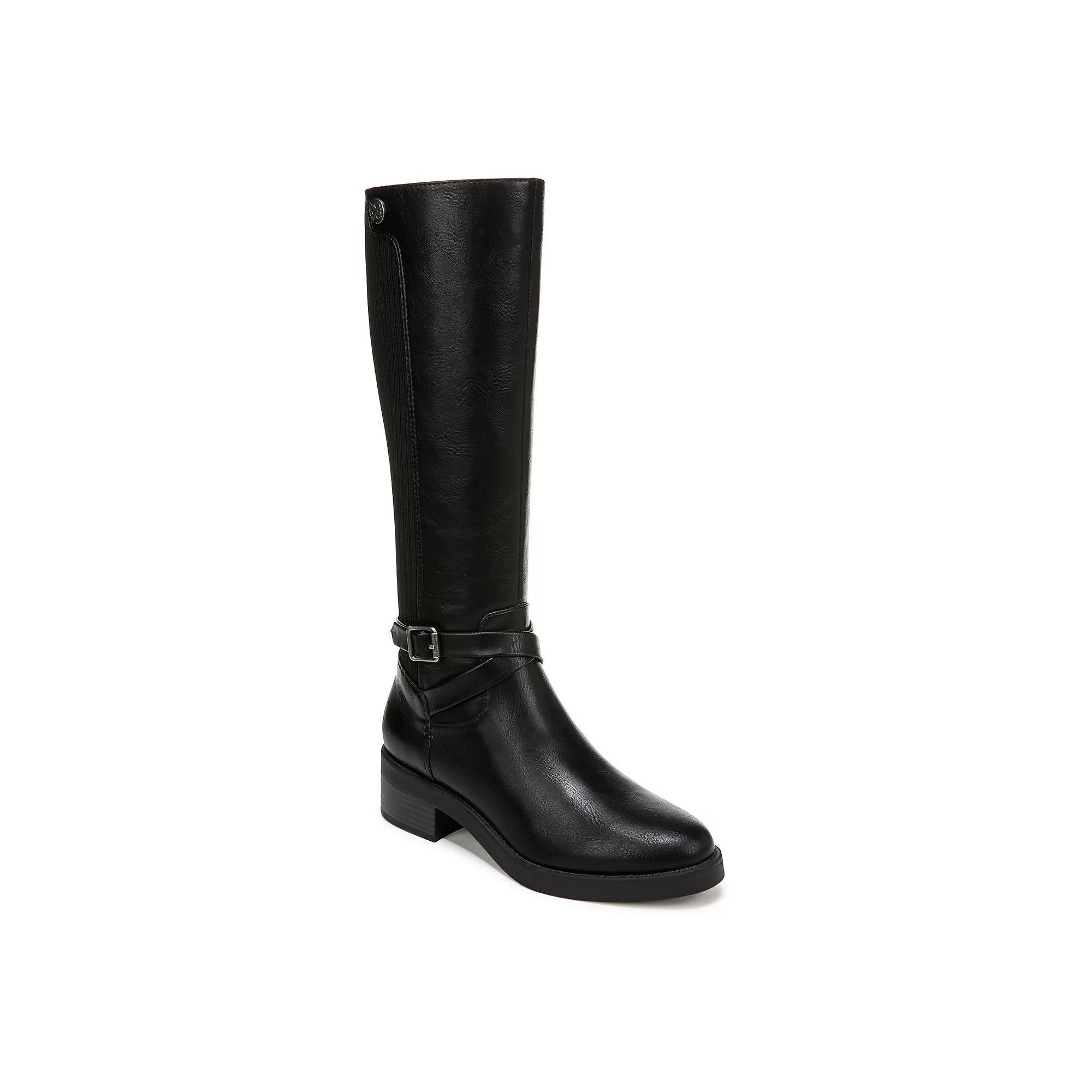 LifeStride Brittany Women's Tall Riding Boots in Regular and Wide Calf, Size: 9.5 Wide, Black Product Image