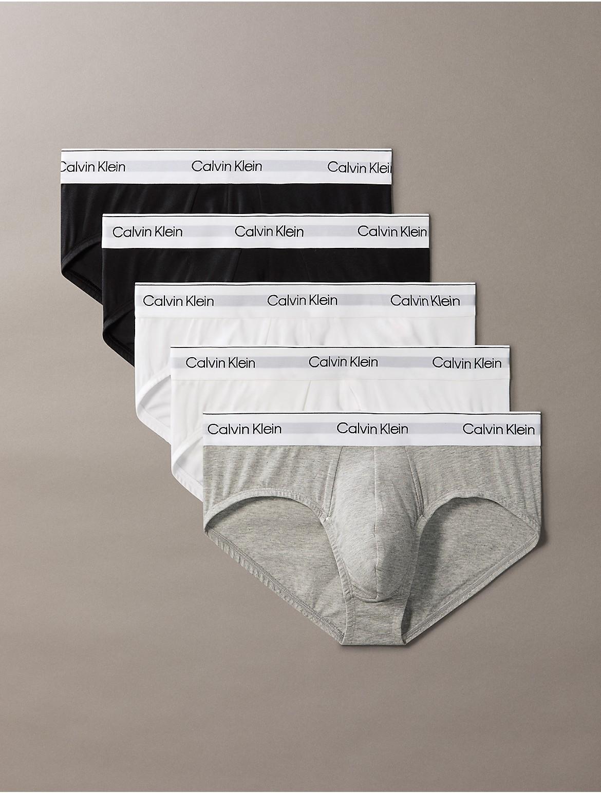 Calvin Klein Mens Icon Cotton Stretch 5-Pack Hip Brief - Multi Product Image