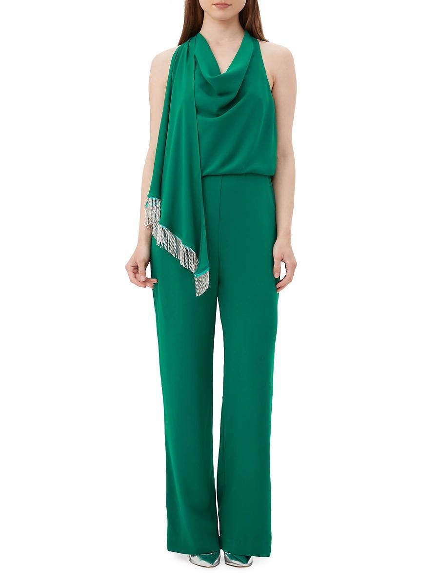 Womens Momo Fringe Jumpsuit Product Image