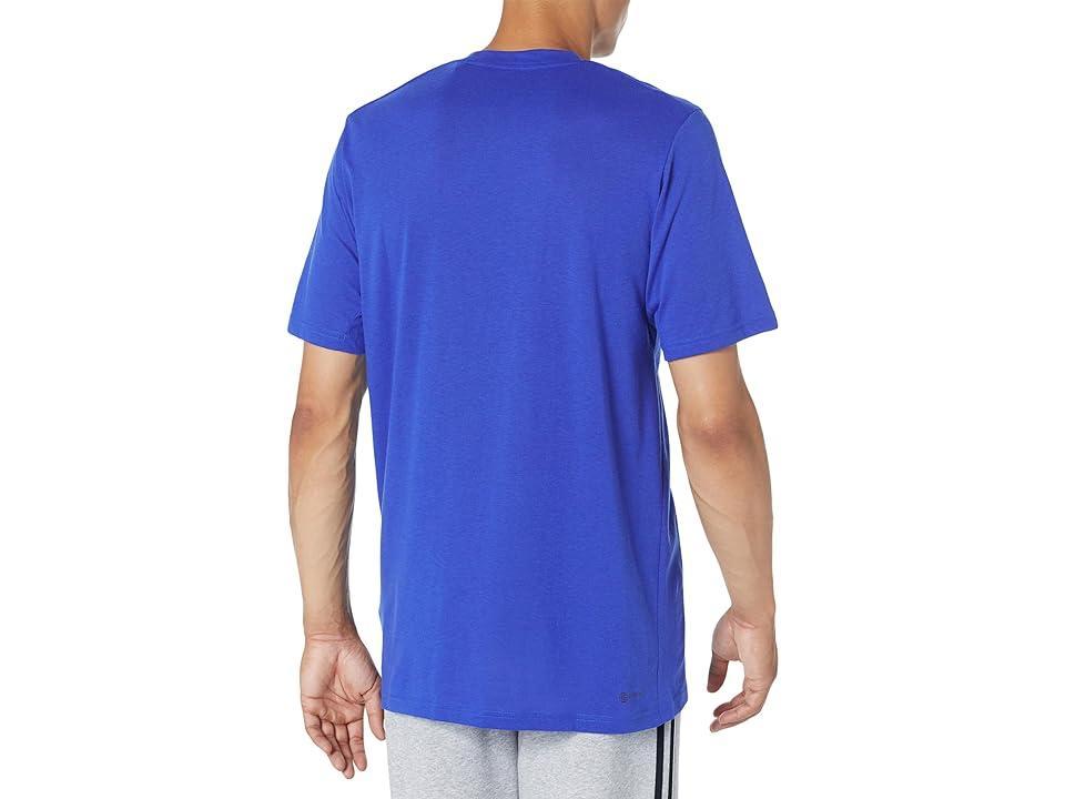 Big & Tall adidas Train Essentials Feelready Training Tee, Men's, Size: XXL Tall, Lucid Blue Product Image