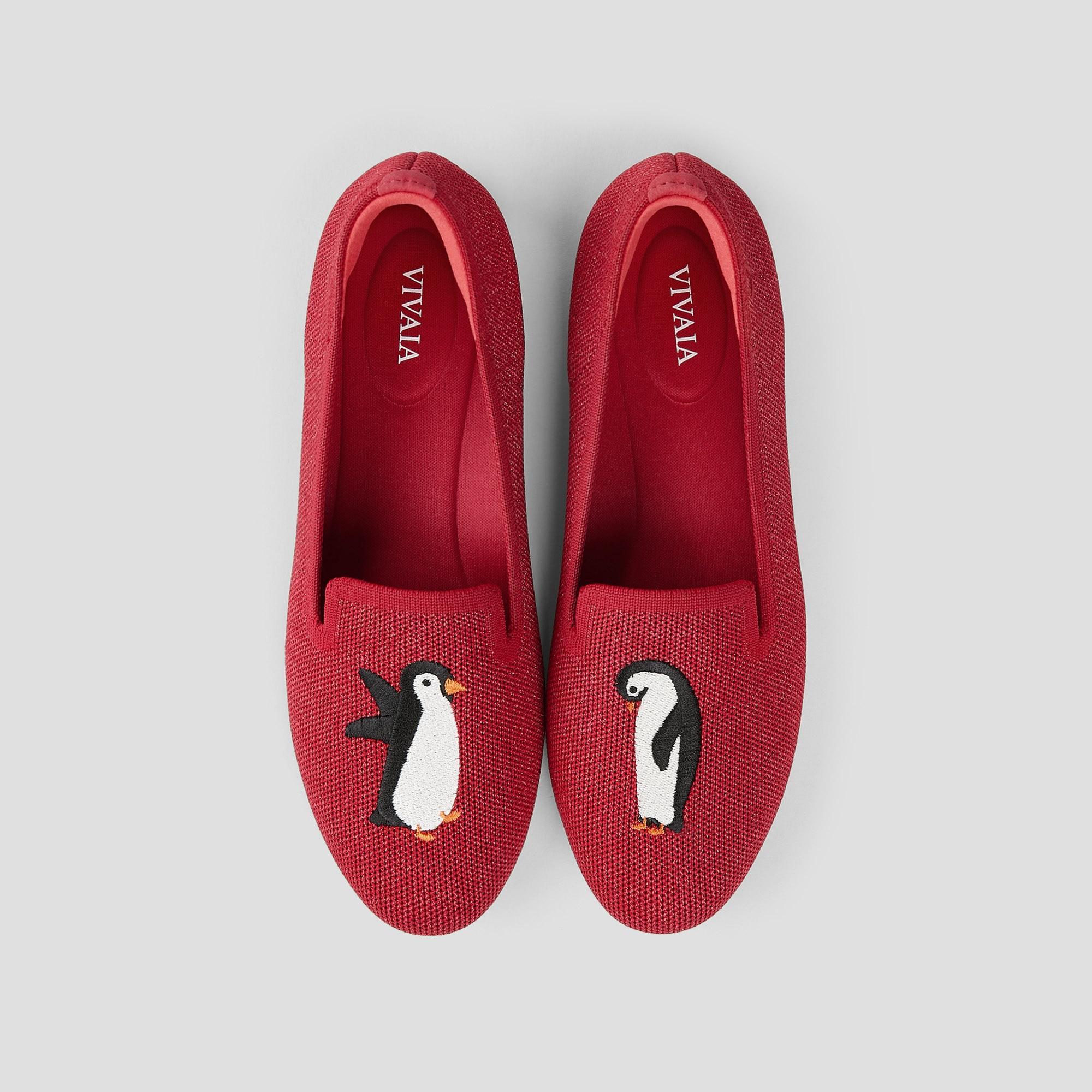 Almond-Toe Penny Loafers (Eloise) Product Image