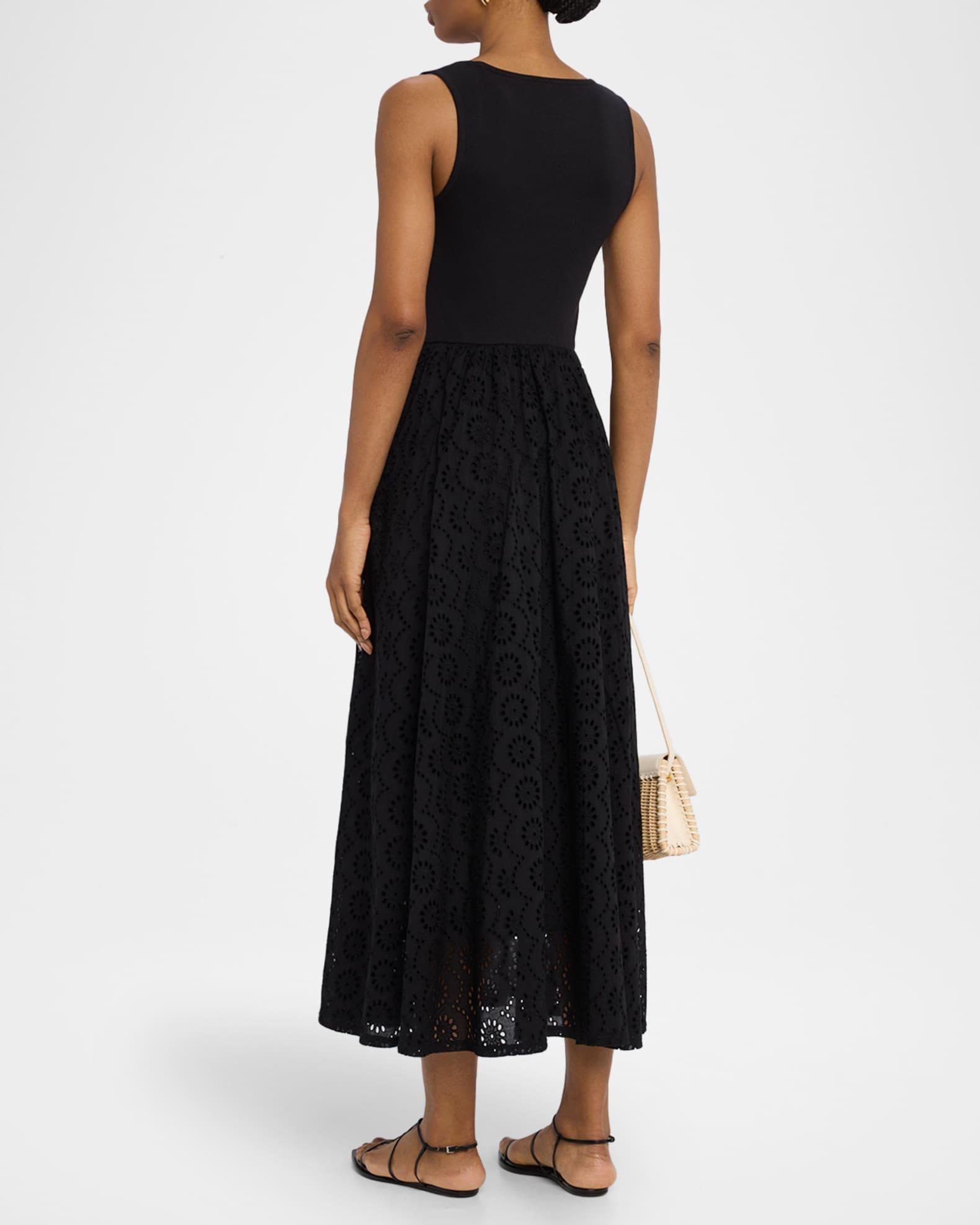 Morel Sleeveless Eyelet Maxi Dress Product Image