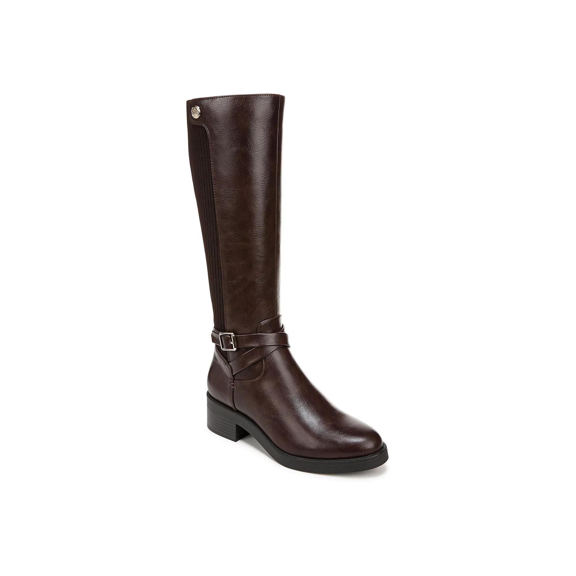 LifeStride Brittany Women's Tall Riding Boots in Regular and Wide Calf, Size: 10 Wide, Brown Product Image