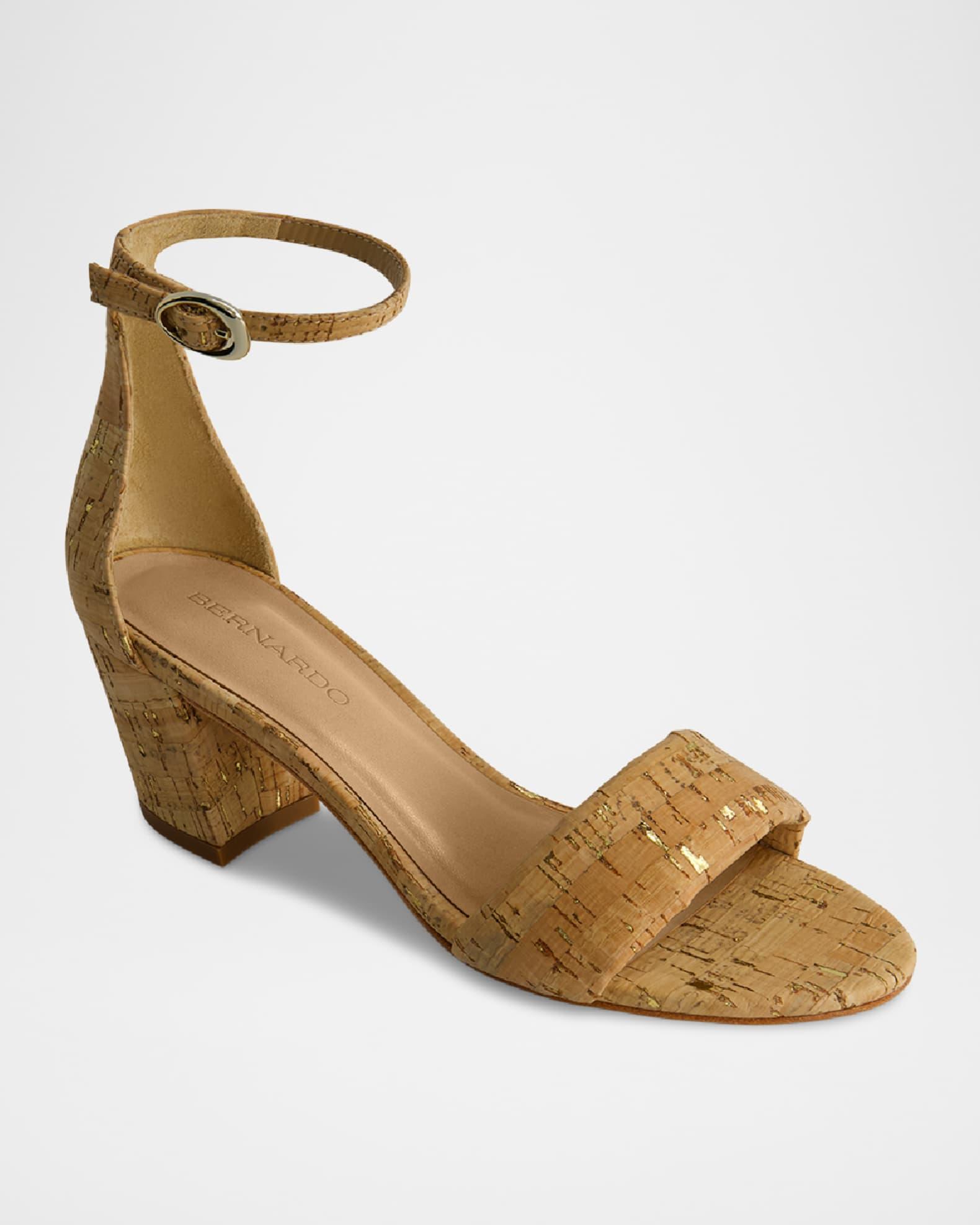 Bowie Cork Ankle-Strap Sandals Product Image