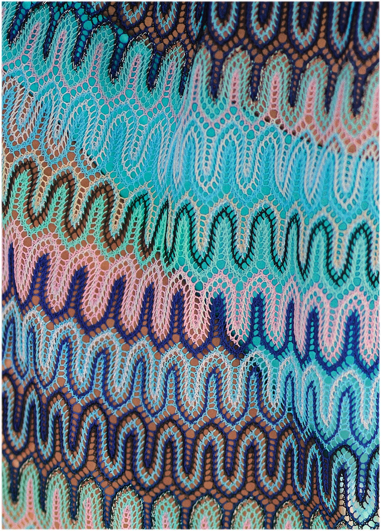 Crochet Maxi Skirt - Starlight Blue Multi Product Image