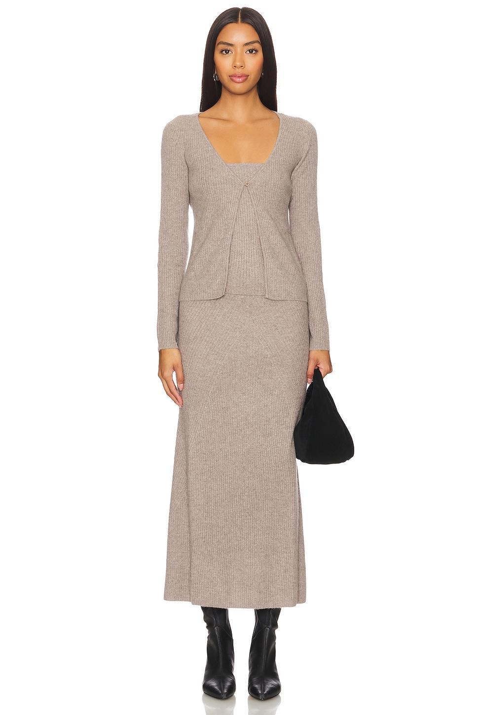 Wool Cashmere Ribbed Convertible Cami Product Image