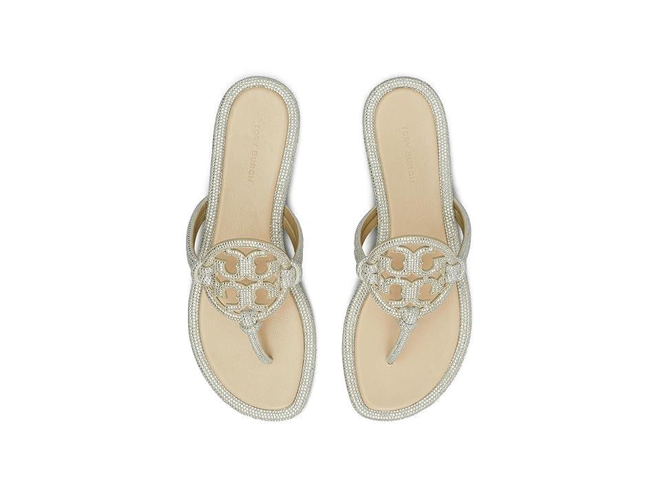 Tory Burch Womens Miller Pave Knotted Sandals Product Image