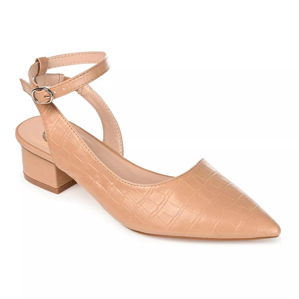 Journee Keefa Womens Heels Brown Product Image
