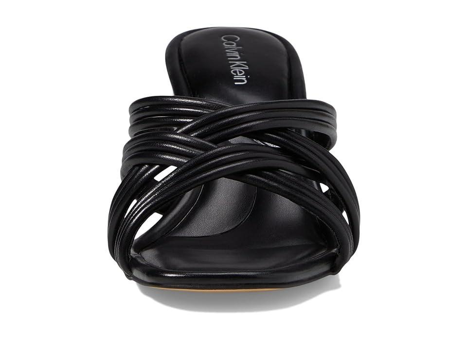 Calvin Klein Terisa Leather) Women's Sandals Product Image