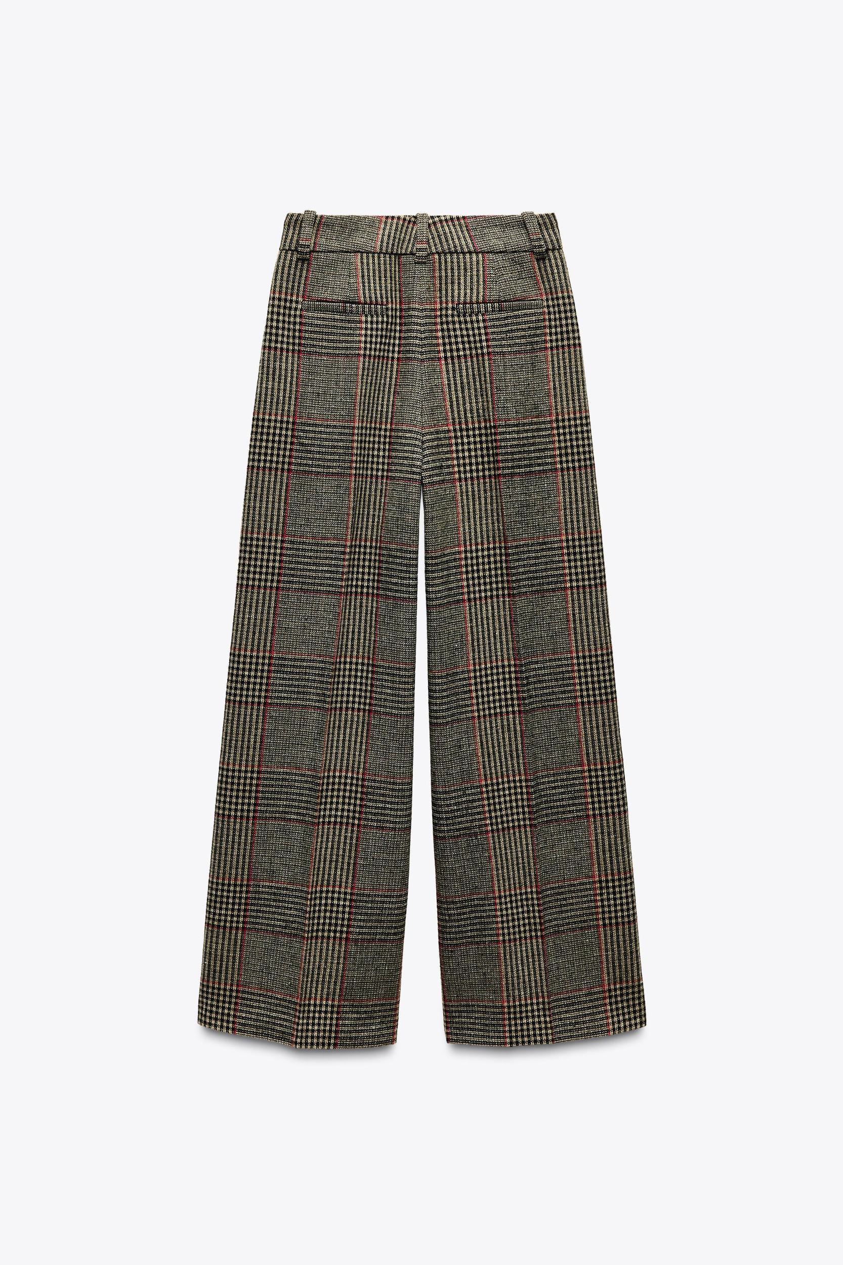 PLAID PANTS ZW COLLECTION Product Image