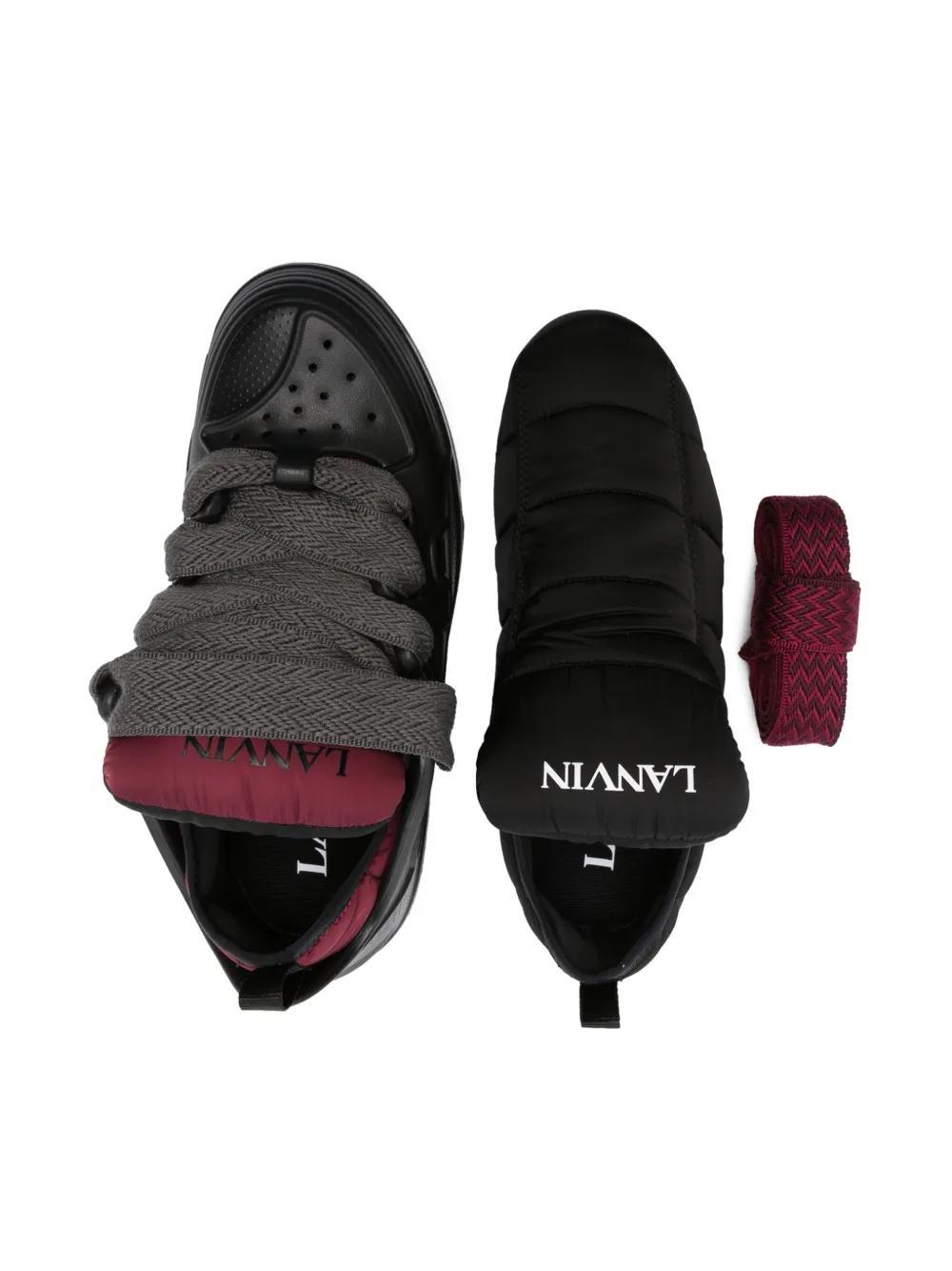 Curb removable-insole sneakers Product Image